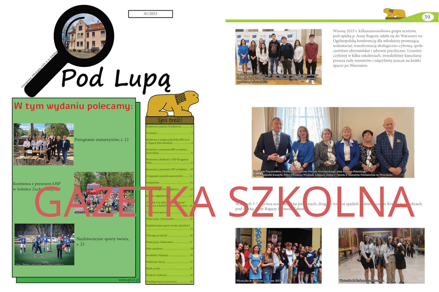 Gazetka szkolna czerwiec 2023