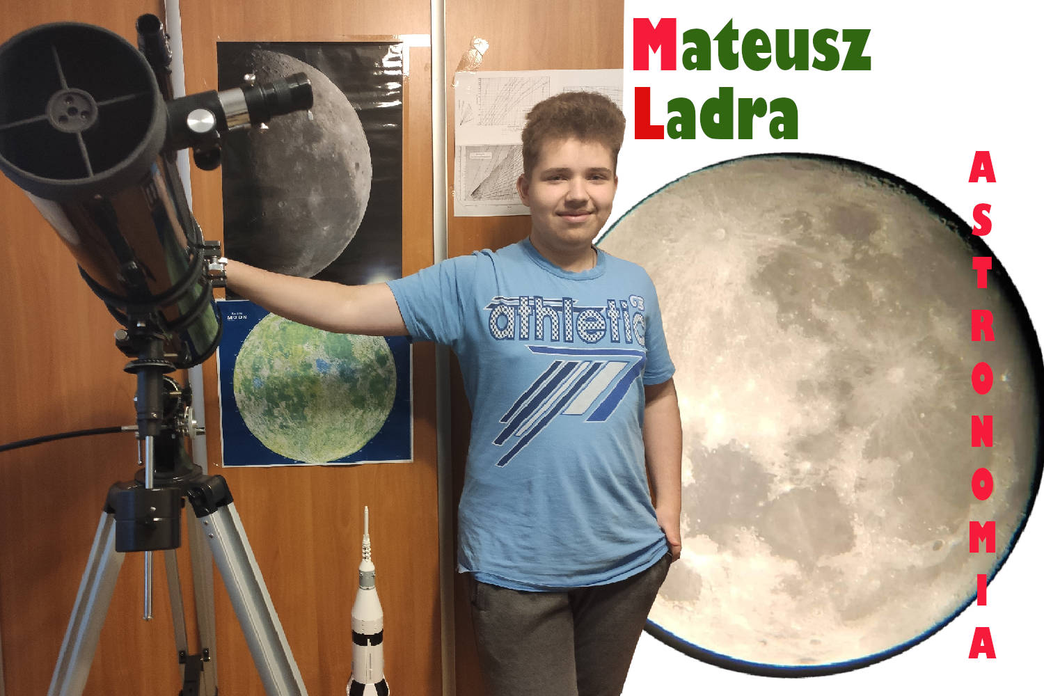 Mateusz Ladra - astronomia i fizyka