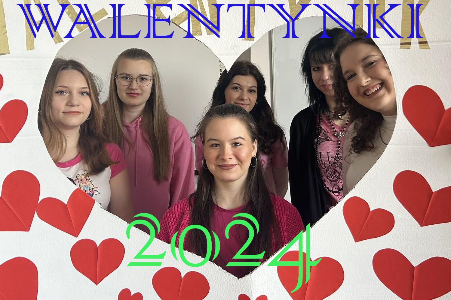 Zakochana szkoła "LITERACKIE WALENTYNKI 2024"