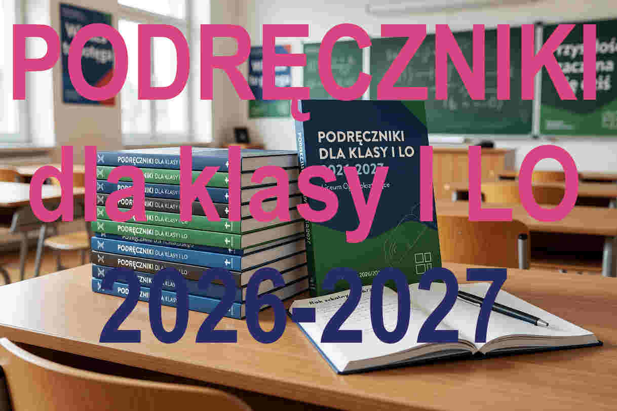 Podręczniki dla klasy I LO 2026-2027